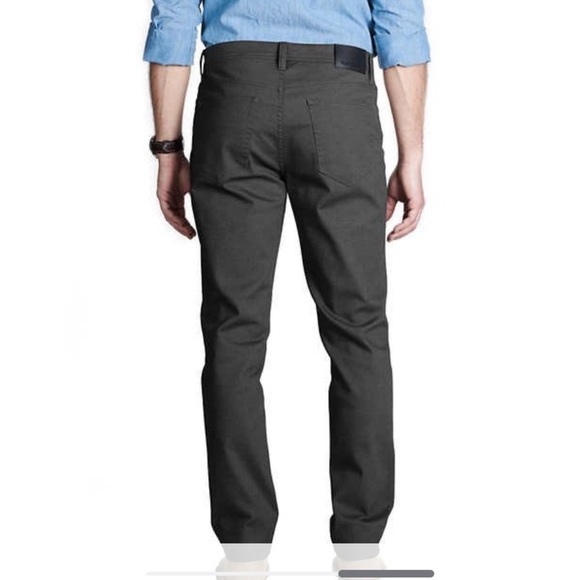 English Laundry Men's Slimmer Straight Leg 5-Pocket Pants, Gray - Picture 3 of 6